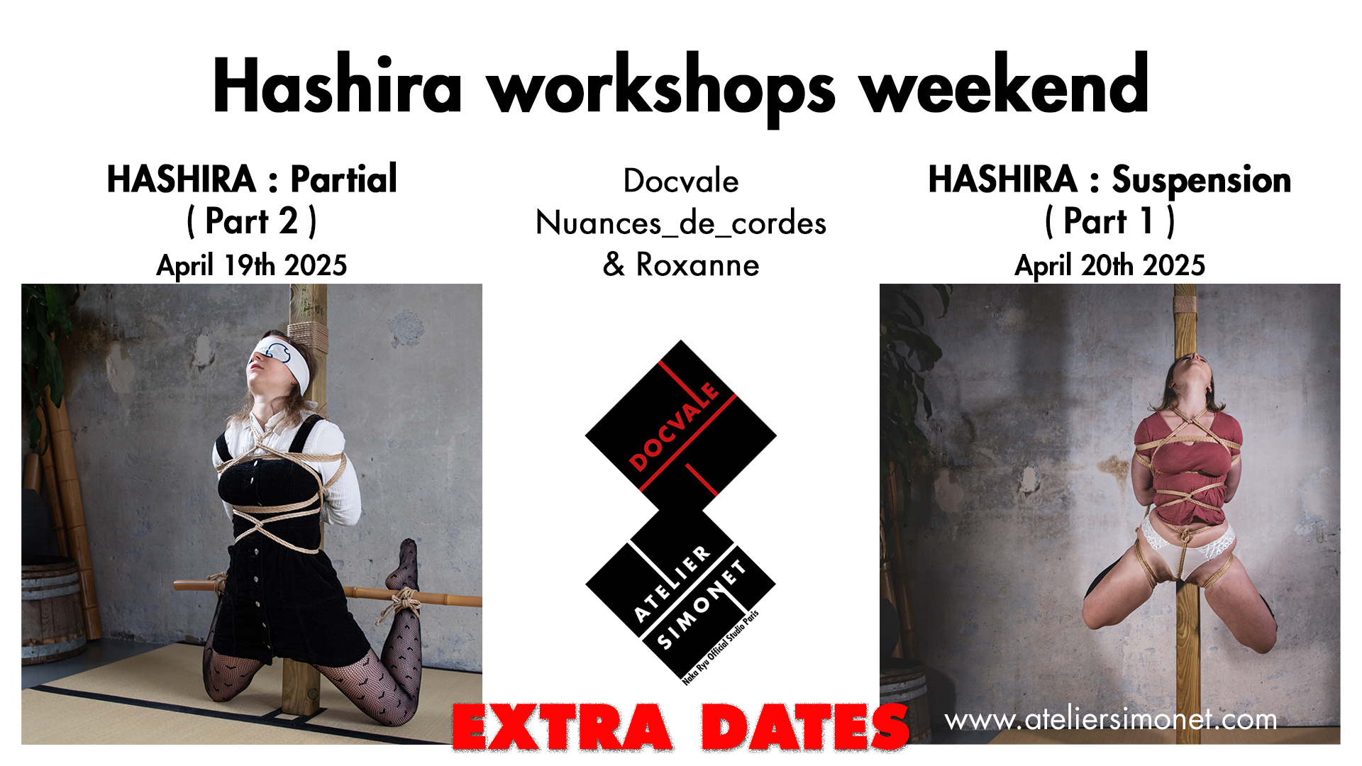 Hashira workshops weekend - Docvale