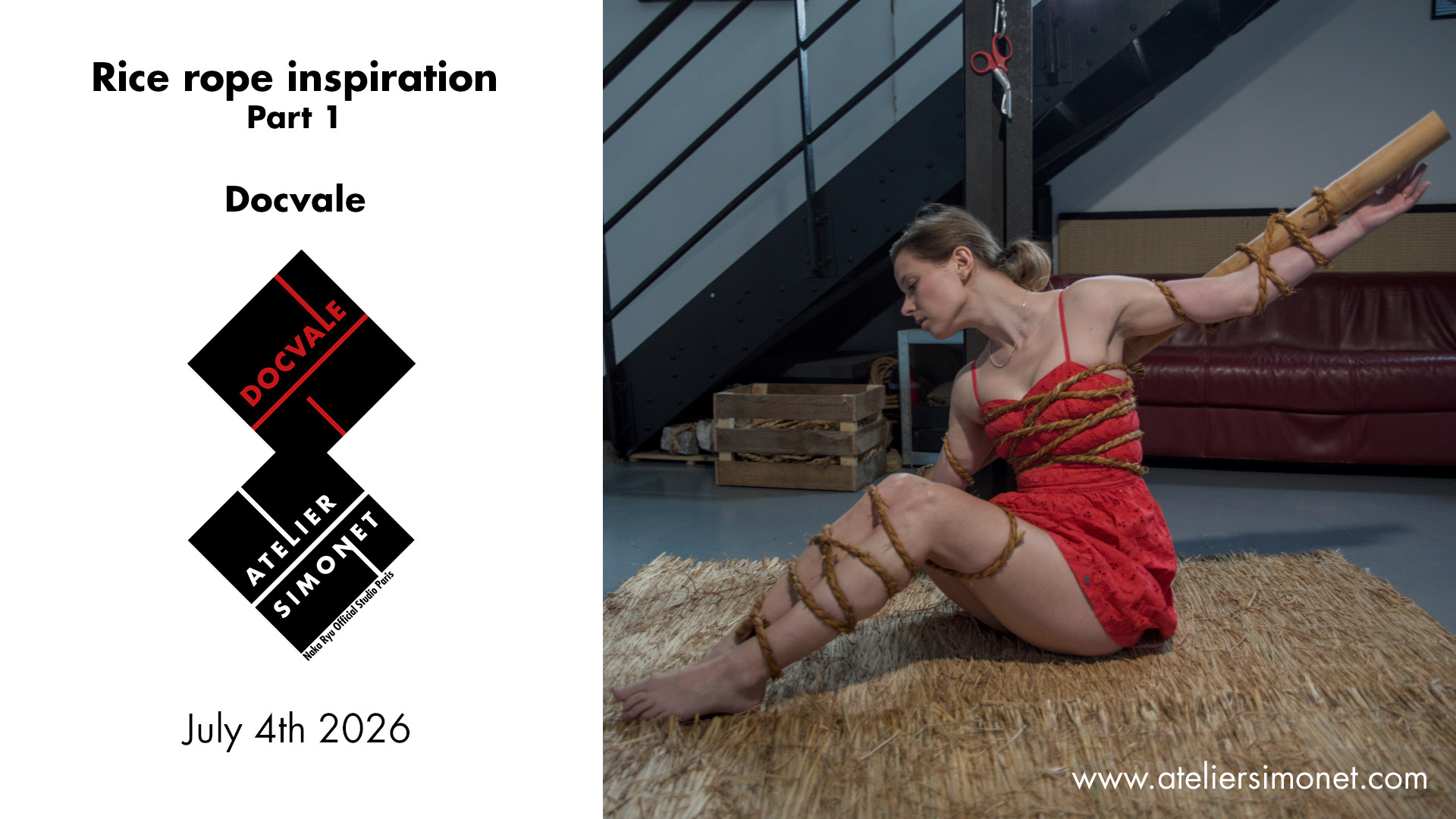 Rice rope workshop 1